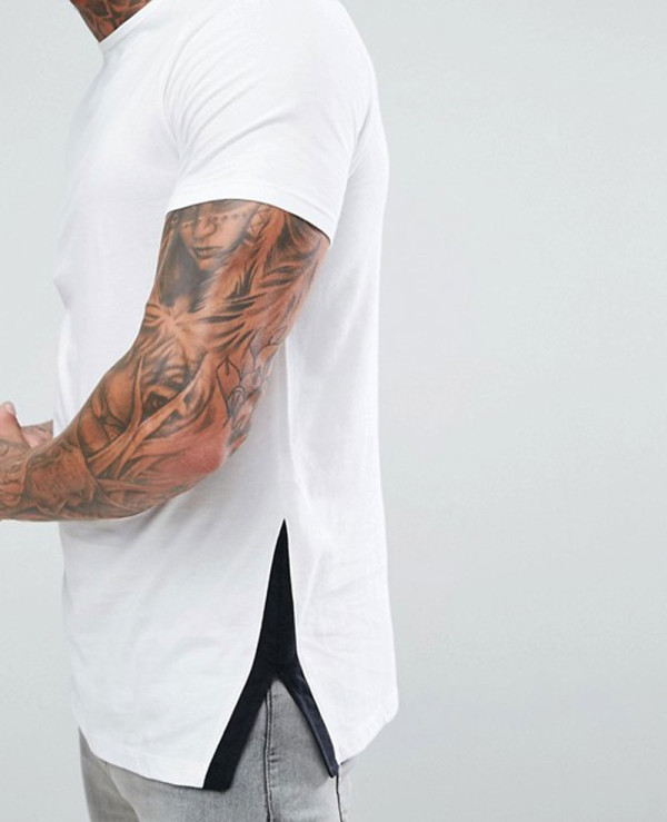 Relaxed-Longline-With-Side-Split-Contrast-Detail-T-Shirt