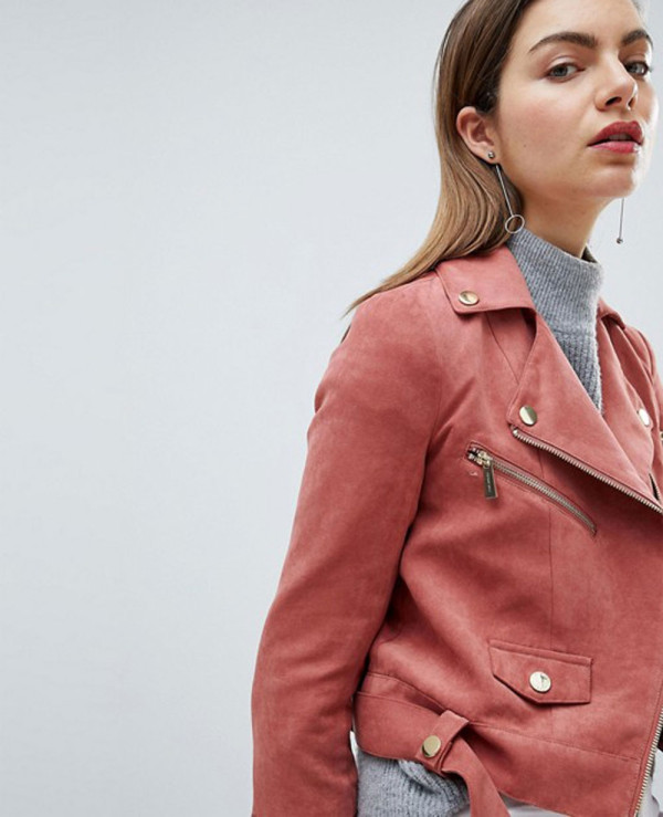 Suedette-Biker-Jacket-with-Gold-Details