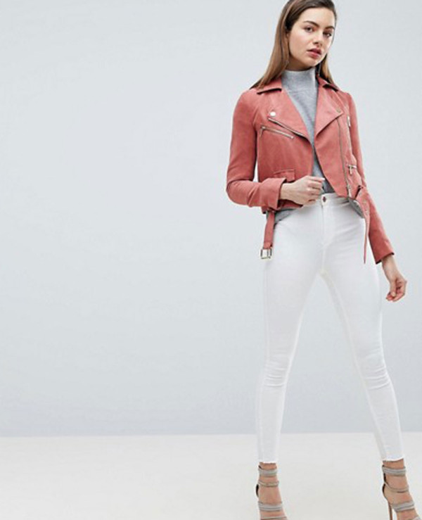 Suedette-Biker-Jacket-with-Gold-Details
