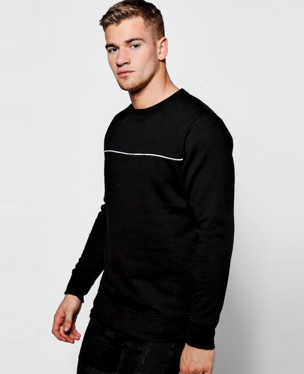 Sweater-With-Piping