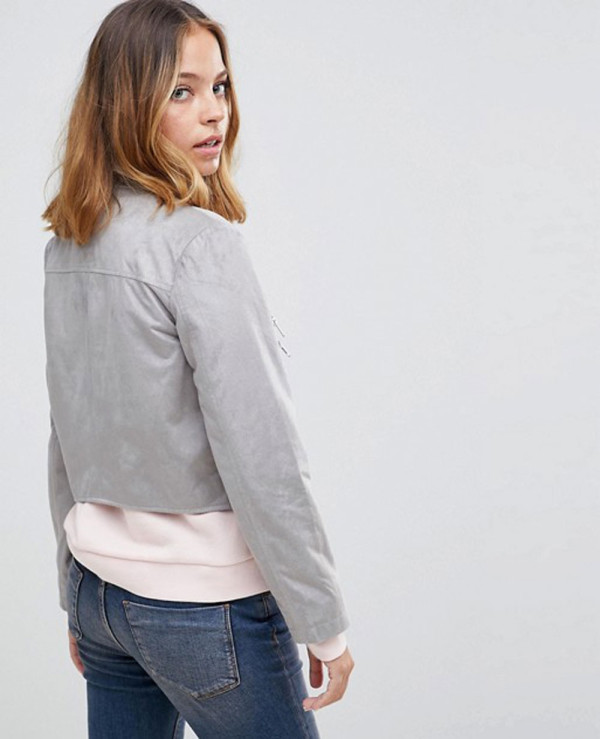 New look suedette biker jacket hotsell